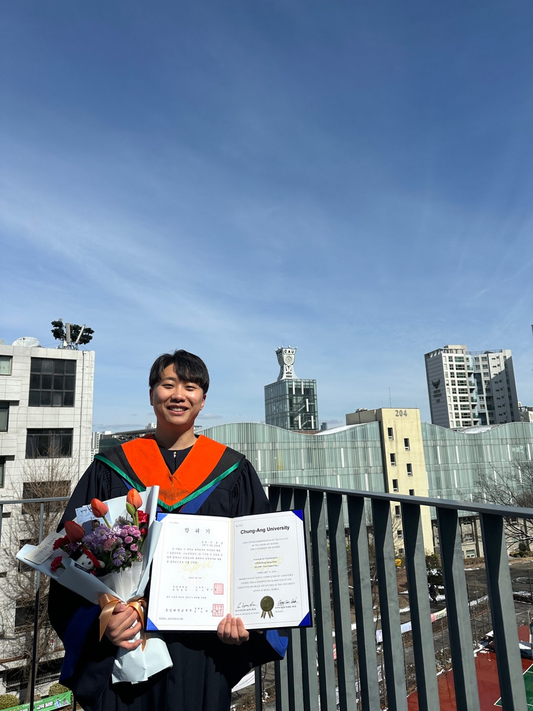 Hong-Seong's graduation