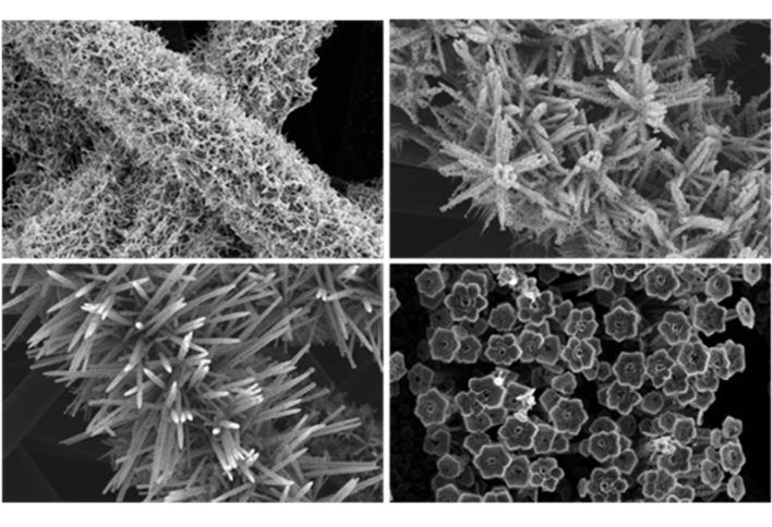 Electrodeposition on 3D Nano Structure